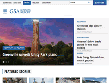 Tablet Screenshot of gsabusiness.com